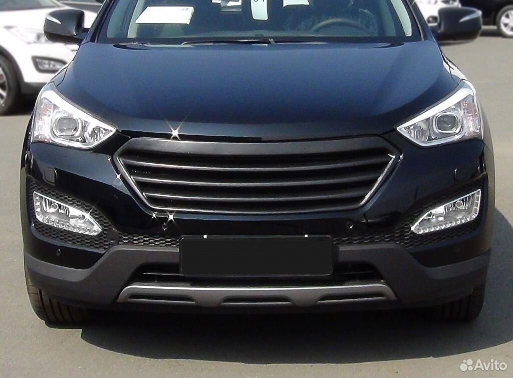 Решетка радиатора Hyundai Santa Fe (1 тип)