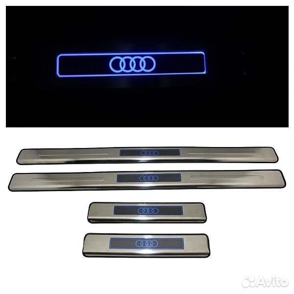Накладка на пороги Ауди А3 - Audi A3