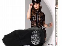 Костюм полицейской Candy Girl Porsche (комбинезон, головной убор, наручники) черный, 2XL 0T-00015852 - Candy Girl - Ролевые эротические костюмы полицейские - Купить