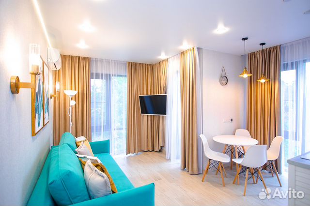 1-к. квартира, 40 м², 2 кровати
1-к. квартира, 40 м², 2 кровати