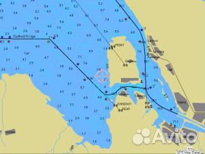 Карта рыбинского водохранилища с глубинами и рыболовными точками