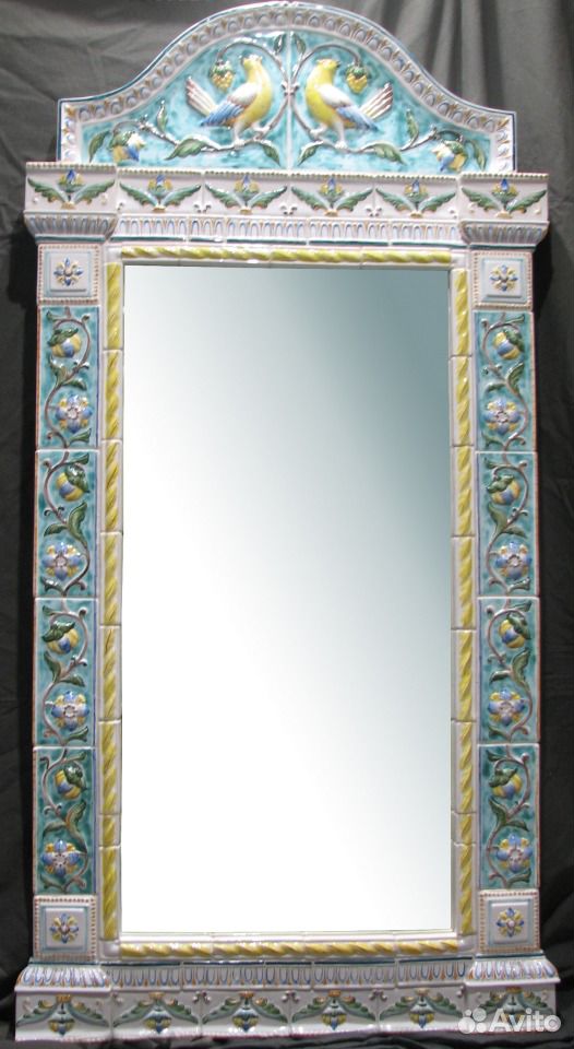 Продам зеркало в русском стиле — фотография №1