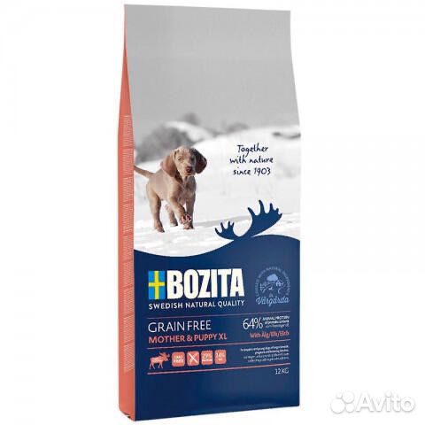 Сухой корм для щенков крупных пород Bozita 15 кг купить на Зозу.ру - фотография № 2