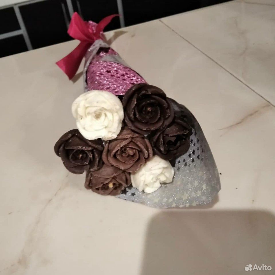 Букеты из шоколадных роз купить на Зозу.ру - фотография № 4