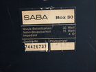 Saba BOX 30 2 пары винтаж германия объявление продам