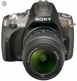 Зеркальный фотоаппарат Sony alpha 330 в отличном с