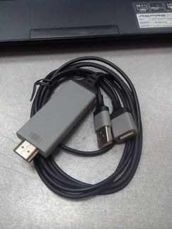 Кабель-адаптер MHL hdmi USB(F) длина 1м