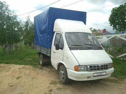 ГАЗ ГАЗель 3302 2.4 МТ, 1999, фургон