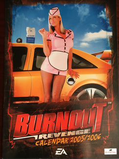 Коллекционные календари Burnout и Need for Speed
