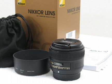 Объектив Nikon AF-S 50mm F1.8 G