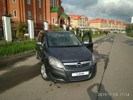 Opel Zafira 1.8 AT, 2010, минивэн
