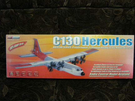 Радиоуправляемая модель самолета C130 Hercules