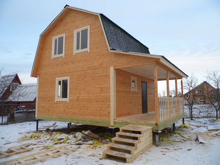 Строительство деревянных Домов, (перевозных) Бань