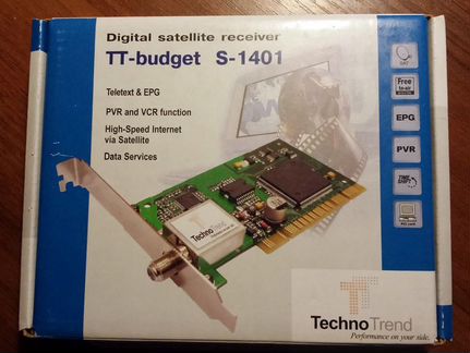 DVB карта TT-budget S1401