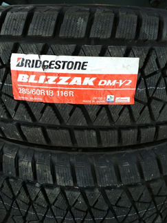 Новые Bridgestone Blizzak DM-V 2. 285 /60 r18
