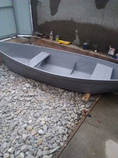 Лодка алюминиевая