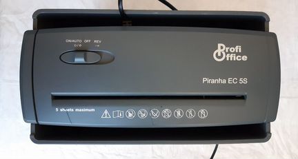Шредер ProfiOffice Piranha EC 5 S