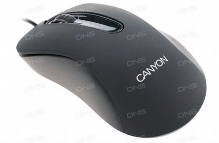 Мышь проводная Canyon CNE-CMS2, черный, USB, б\у