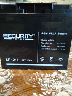 Аккумулятор батарея security SF1217
