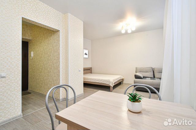 

Квартира-студия, 34 м², 2 кровати