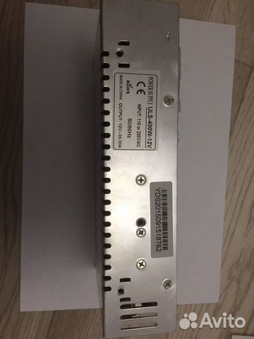 Блок питания с 220V на 12 V 400W