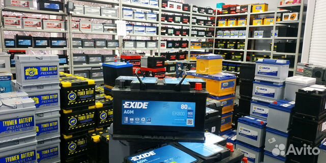 80Ач AGM Exide оригинал Свежий Аккумулятор