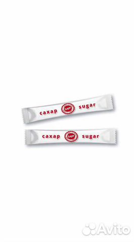 Сахар порционный в стиках по 5 гр