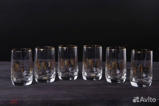 Набор бокалов, Bohemia (Чехословакия. 1968 год)