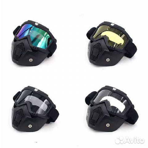 Очки маска защитные зимние гонолыжка мотоцикл Новы