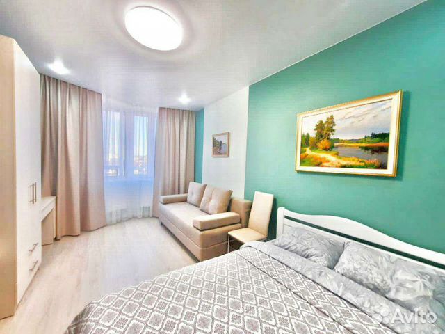 

1-к. квартира, 50 м², 2 кровати