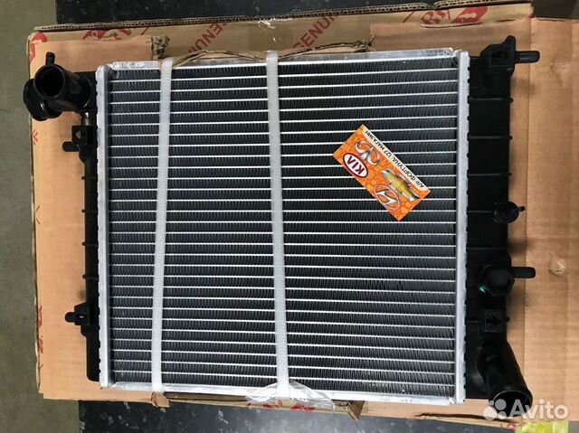 Радиатор охлаждения Hyundai Accent MT паяный