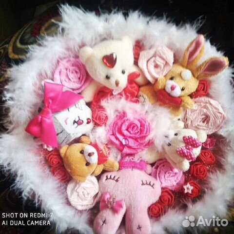 Букеты из мягких игрушек г Ангарск