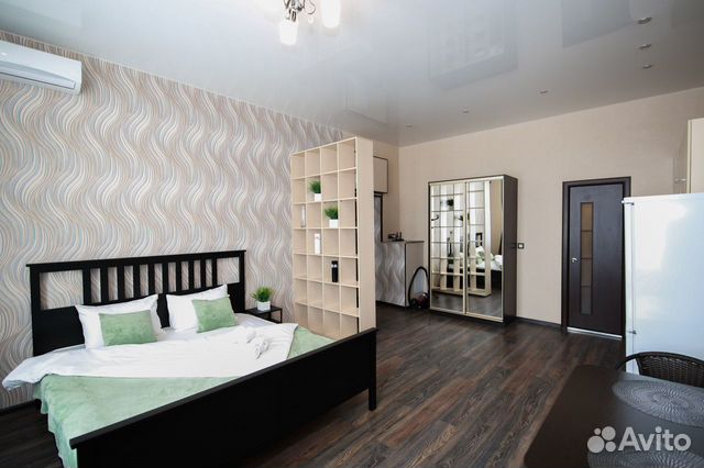 

Квартира-студия, 38 м², 1 кровать