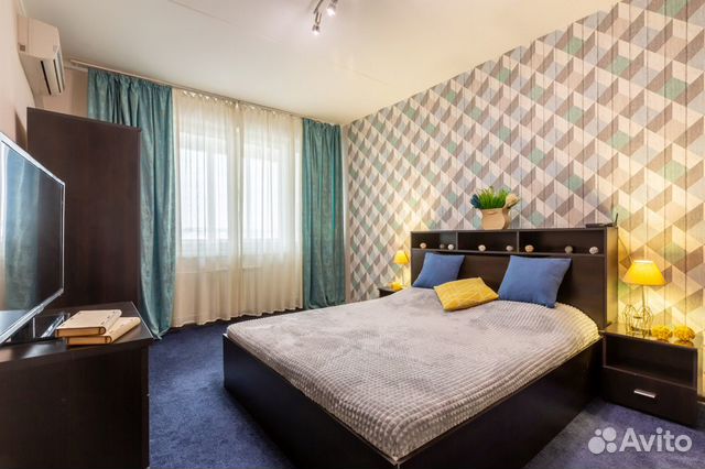 

1-к. квартира, 36 м², 2 кровати