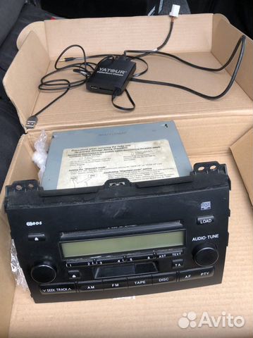 Магнитола 2din toyota land cruiser prado