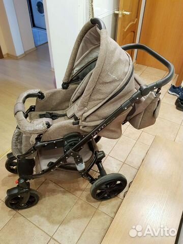 Коляска 2 в 1 Riko Bruno Natural