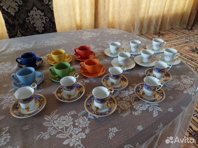 Кофейные сервизы, новые, Yamasen 24ct Gold