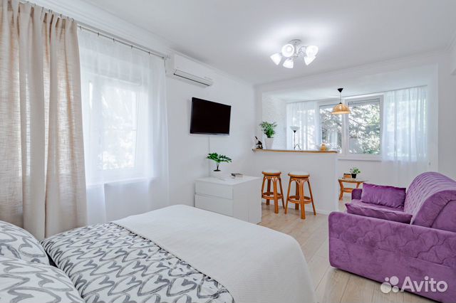 

1-к. квартира, 36 м², 2 кровати