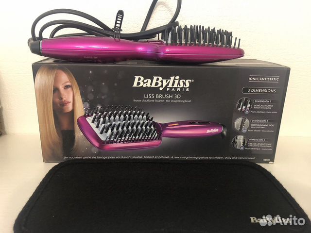 Расческа-выпрямитель Babyliss Brush 3D