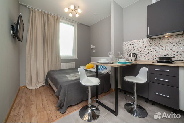 

Квартира-студия, 20 м², 1 кровать
