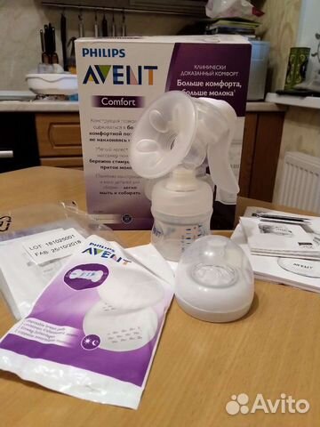 Молокоотсос ручной Philips Avent Natural
