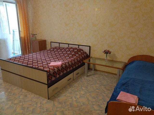 

1-к. квартира, 45 м², 3 кровати