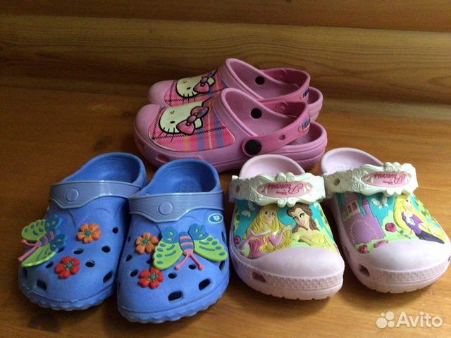 Сабо для девочек