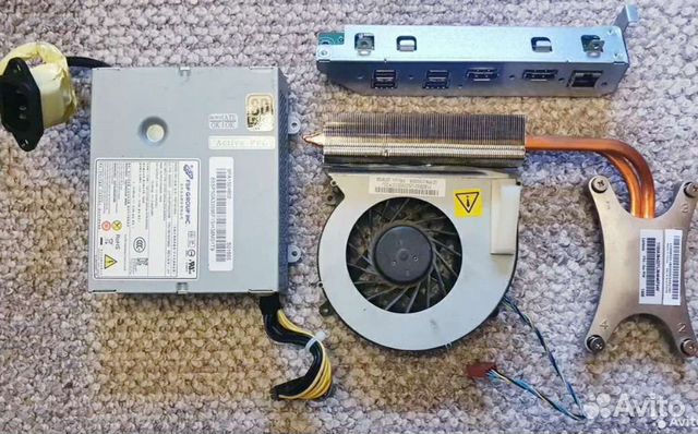 Моноблок разбор кулер радиатор Lenovo m71 m72