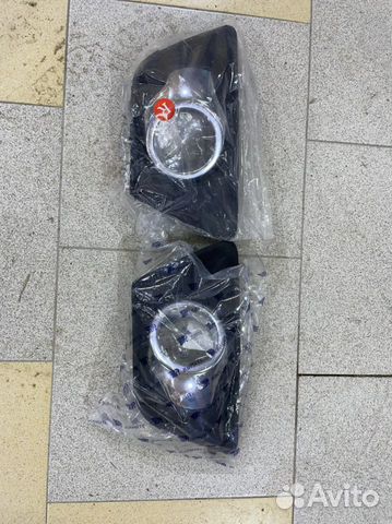 Накладки на противотуманные фары Ford Ecosport