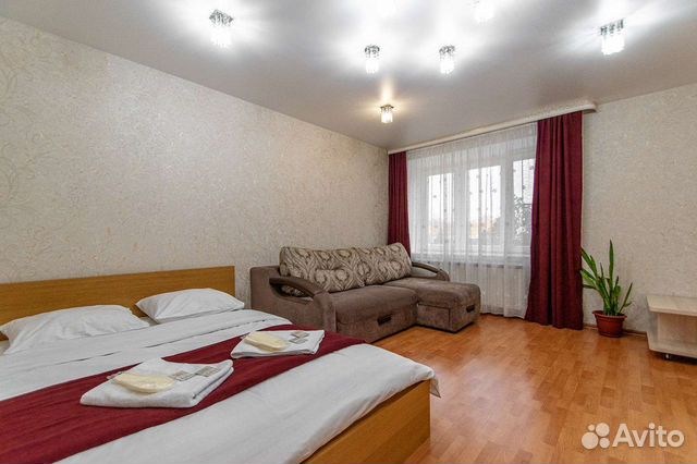 

1-к. квартира, 50 м², 2 кровати