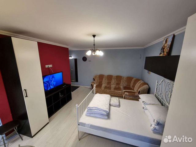 

Квартира-студия, 35 м², 2 кровати