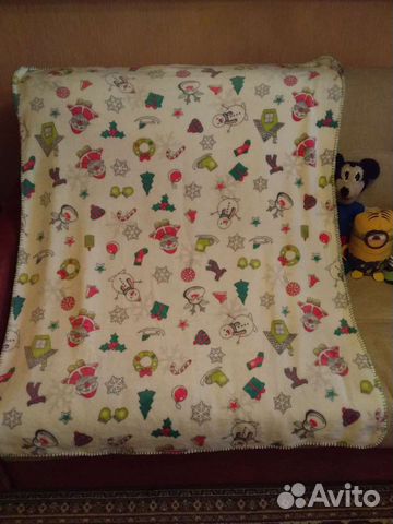 Одеяло, плед детский флисовый