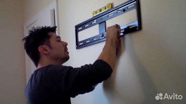 Монтаж/повесить телевизор, полку, мебель