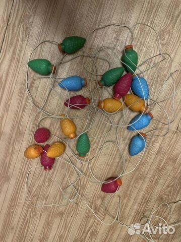 Гирлянда шишки СССР